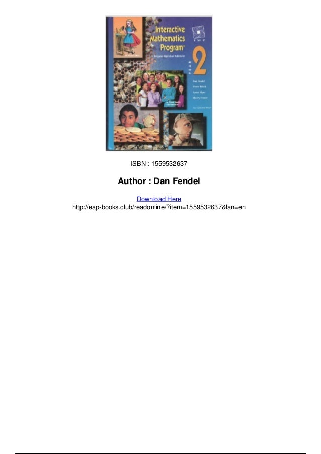 Interactive mathematics program integrated high school mathmatics yr 2 pdf