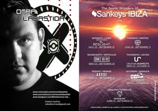 OMAR
LABASTIDA
www.mixcould.com/omarlabastida
www.soundcloud.com/omarlabastida
www.beatport.com/#artist/omar-lab...
Contact mail to;
rafaelbertran@gmail.com
www.magxibz.com
 