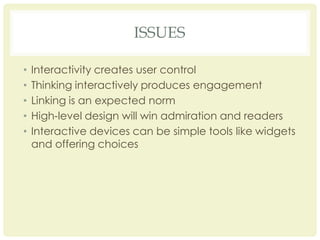 Interactive media | PPT