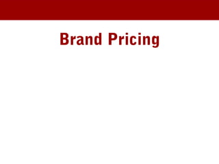 Brand Pricing
 