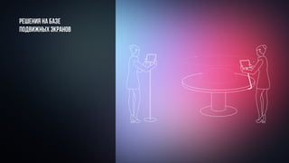 Решения на базе
подвижных экранов
 