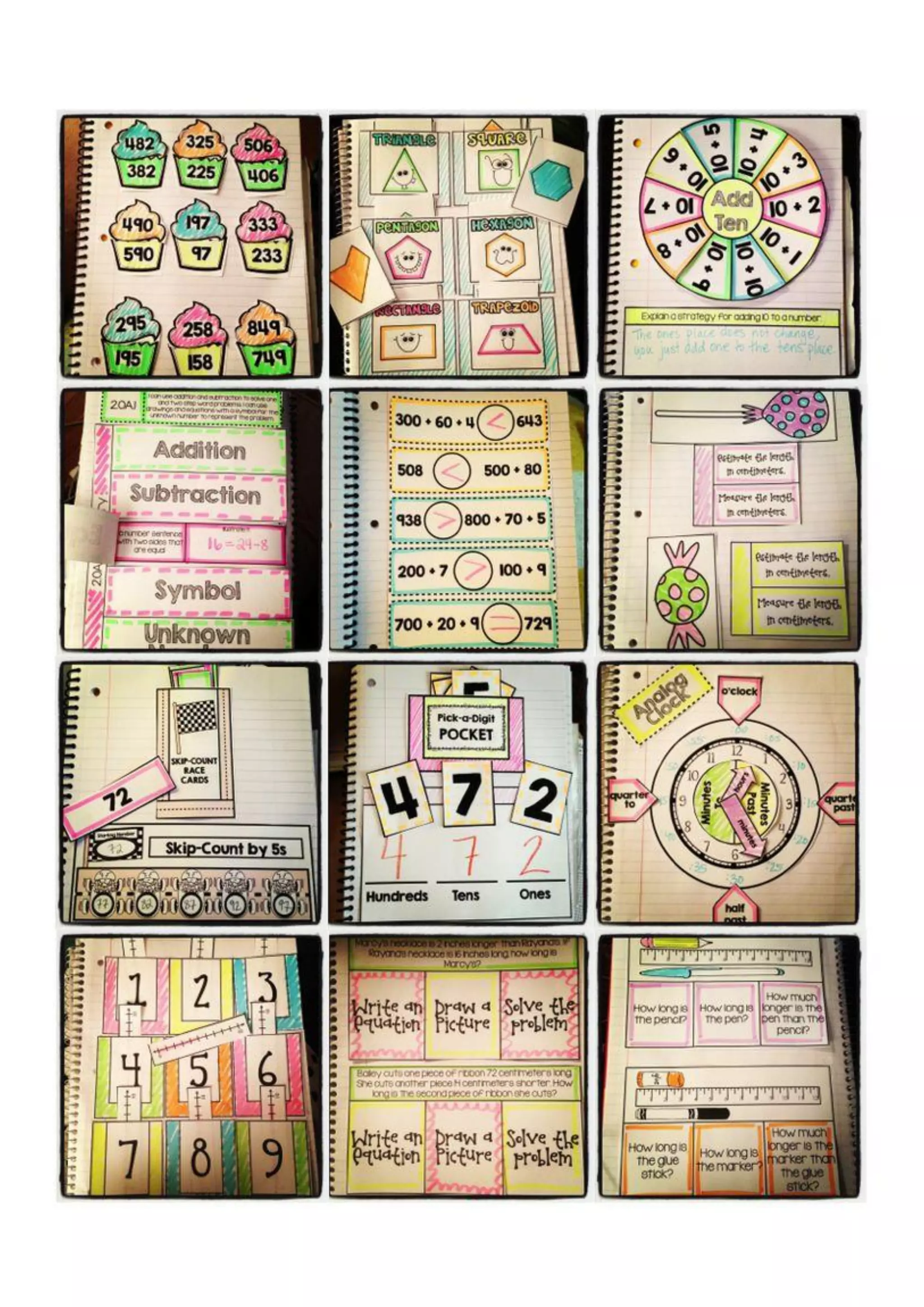 ตัวอย่าง Interactive notebook | PDF