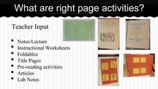 Tickler Notebook Powerpoint Assignment Sample Example.pdf Interactive Notebook Presentation | PDF