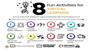 8 Fun Activities for Virtual Learning
 