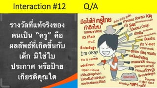 คําถาม
Interaction #12 Q/A
 
