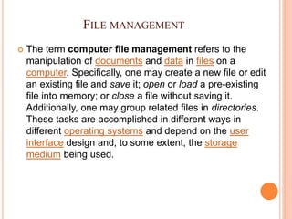 Interactive os | PPTX