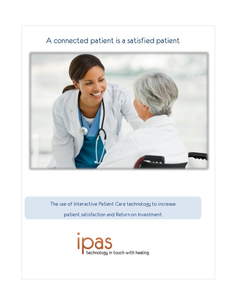 Patient care essay