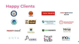 Happy Clients
 