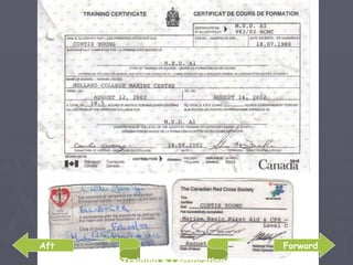 Aft Training & Certification Forward 