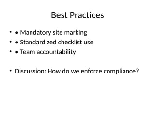 Enhancing Surgical Safety: WHO Checklist & Team Communication Training ...