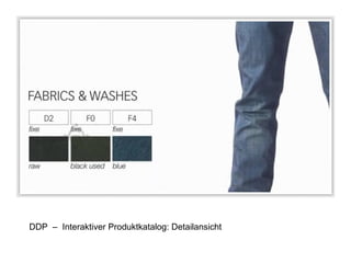 DDP  –  Interaktiver Produktkatalog: Detailansicht 