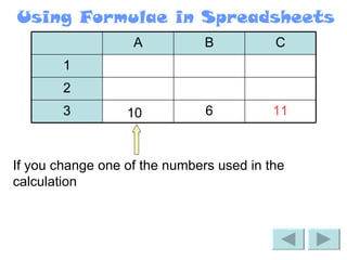 Interactive spreadsheet basics[1] | PPT
