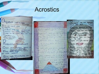 Acrostics
 