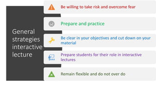 Interactive Over Instructive Interactive teaching | PPTX