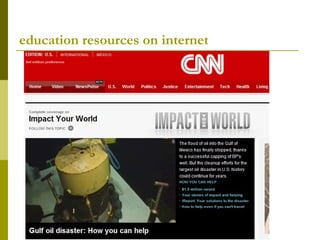education resources on internet 