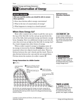 Interactive textbook ch. 9 energy and energy resources | PDF