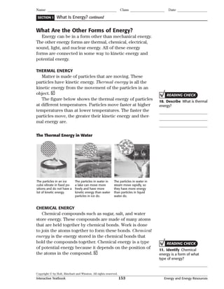 Interactive textbook ch. 9 energy and energy resources | PDF