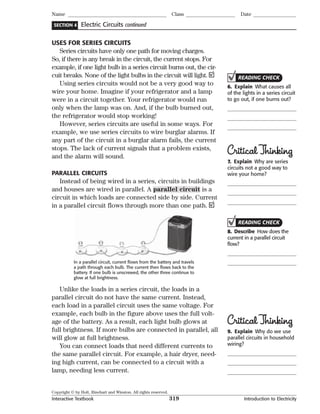 Interactive textbook ch. 17 introduction to electricity | PDF ...