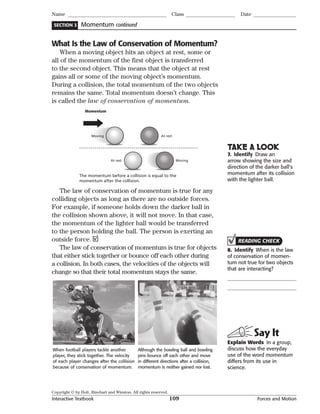 Interactive Textbook Ch. 6 Forces and Motion | PDF