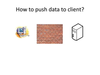 How to push data to client?
 