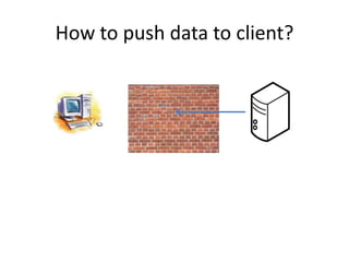 How to push data to client?
 