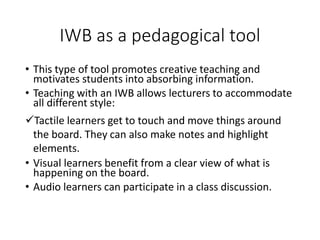 Interactive whiteboard | PPTX