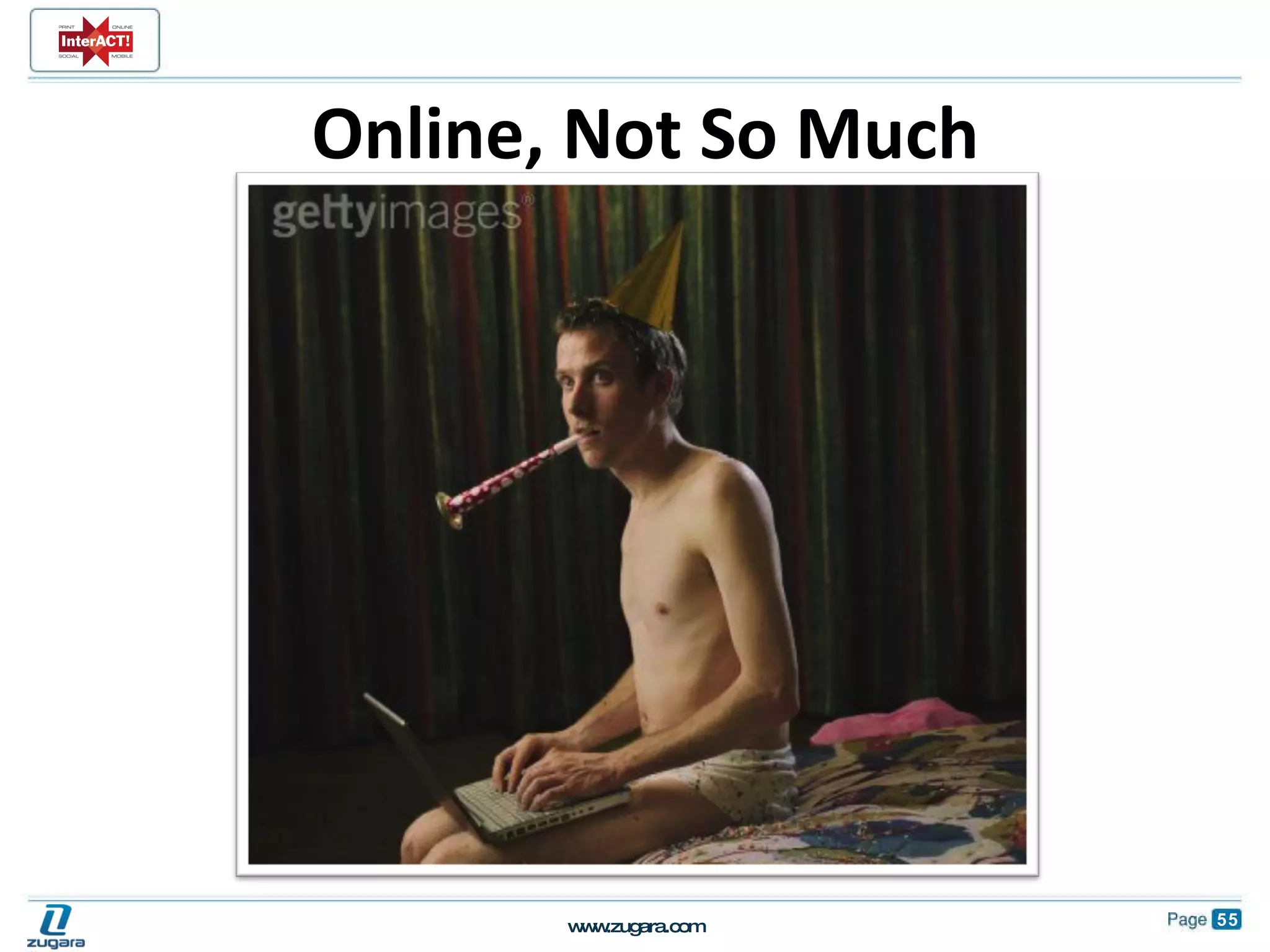 Online, Not So Much 