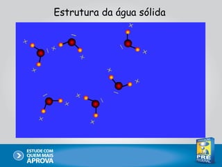 Estrutura da água sólida
 