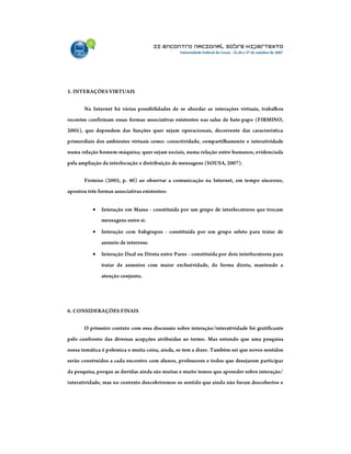 Interações virtuais   por luiz castro