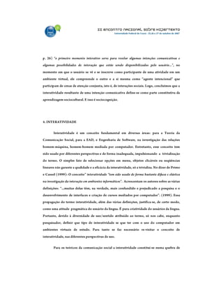Interações virtuais   por luiz castro