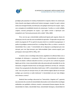 Interações virtuais   por luiz castro