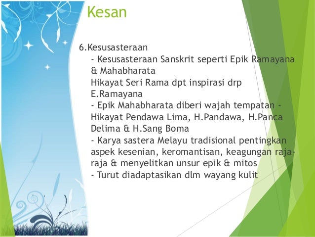 Impak Interaksi Tamadun India Dan Tamadum Melayu  vlogimpak