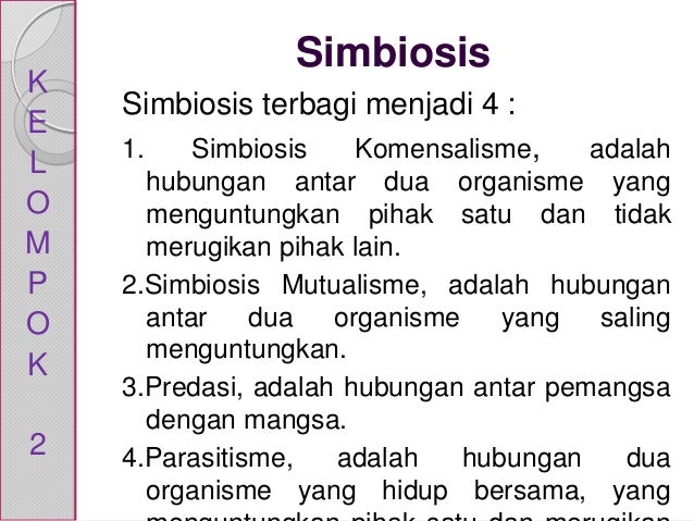 Interaksi antara komponen ekosistem