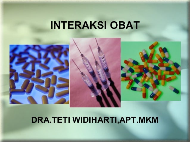 Interaksi obat  Interaksi obat