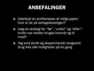 Interaktive medier og konferencer