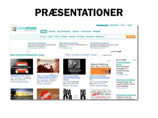 Interaktive medier og konferencer