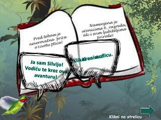 Klikni na strelicu
 