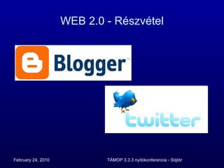WEB 2.0 - Részvétel 