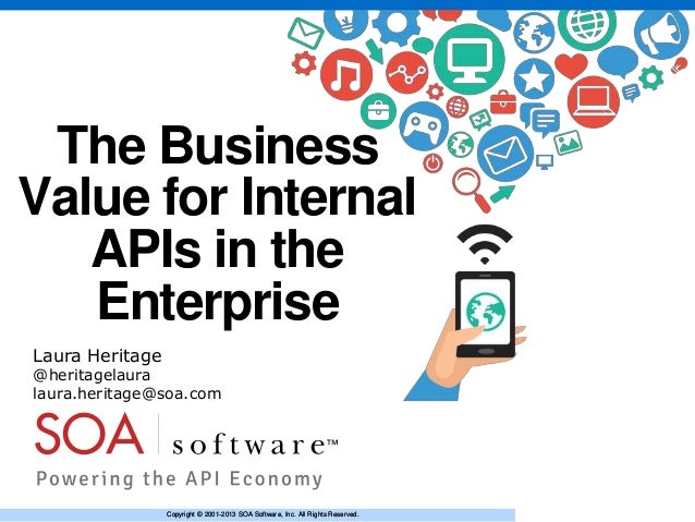 The Business Value For Internal Apis In The Enterprise