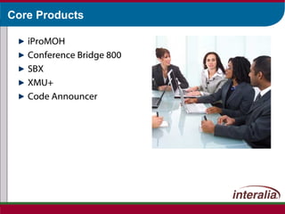 Core Products iProMOH Conference Bridge 800 SBX XMU+ Code Announcer 