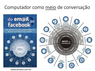 Computador como meio de conversação
www.amazon.com.br
 