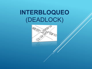INTERBLOQUEO
(DEADLOCK)
 