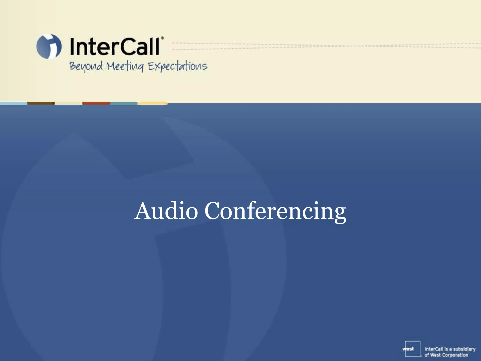 Audio Conferencing 
