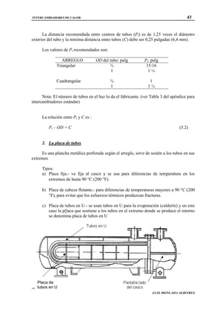 Intercambiadores tubulares - Intercambiadores de calor - J. Negre C.