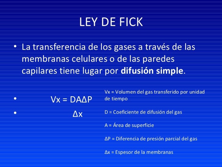 Intercambio gaseoso pulmonar y tisular