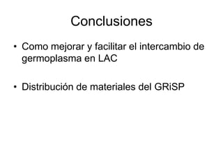 Intercambio de germoplasma__practicas_actuales