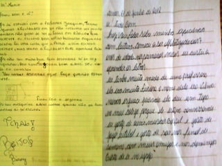 Intercâmbio Interescolar - Cartas D - Prof. Joaquim Kuelen