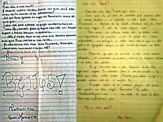 Intercâmbio Interescolar - Cartas D - Prof. Joaquim Kuelen