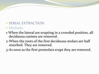 Interceptive orthodontics | PPTX
