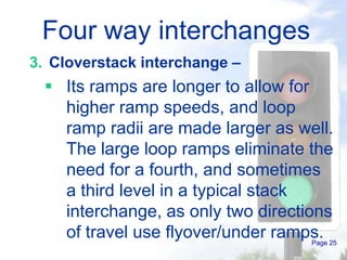 Modified Cloverstack Interchange | PPTX